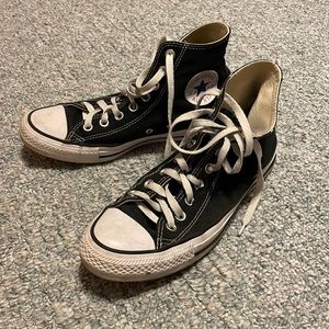 Black High Top Converse